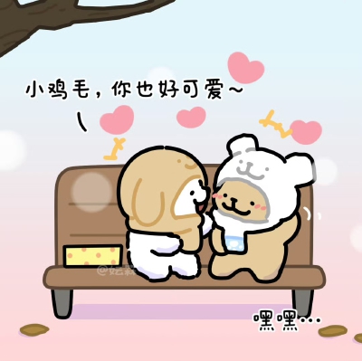 线条小狗