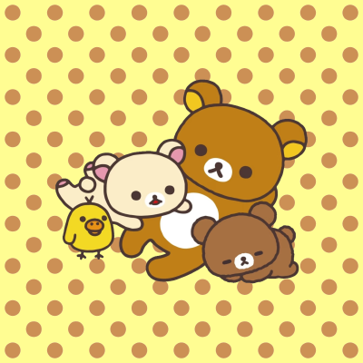 自制（自制+抠图）轻松熊头像+png透明底素材