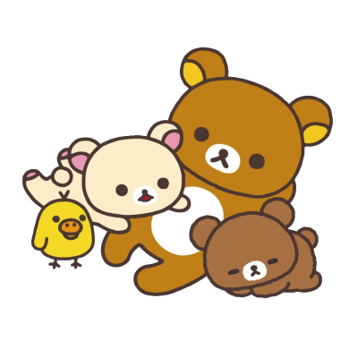 自制（自制+抠图）轻松熊头像+png透明底素材