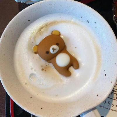 可爱轻松熊甜品食物饮品