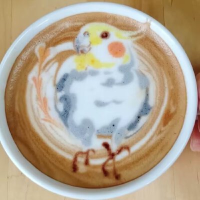 小鸟咖啡拿铁