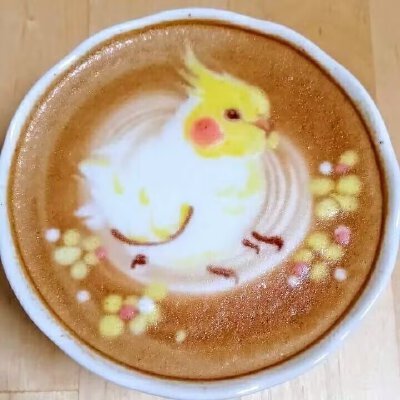小鸟咖啡拿铁