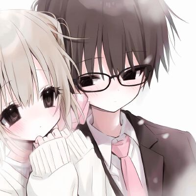 情侣头像·图源微博