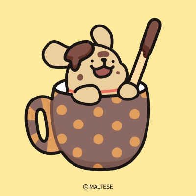 线条小狗