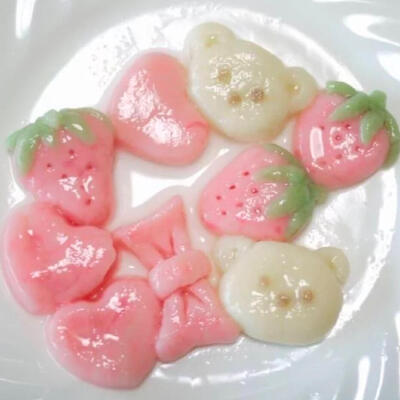 各种甜品面包
