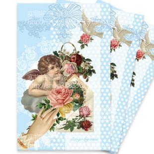 sissi设计 小天使复古卡贴蓝色 <a class='shortlnk' href='/s/0654501ad' target='_blank' title='http://item.taobao.com/item.htm?id=6228210171'>http://duitang.com/s/0654501ad</a>