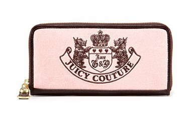 Juicy Couture 品牌标志长款拉链钱包 <a class='shortlnk' href='/s/1402c4212' target='_blank' title='http://item.taobao.com/item.htm?id=7941782933'>http://duitang.com/s/1402c4212</a>