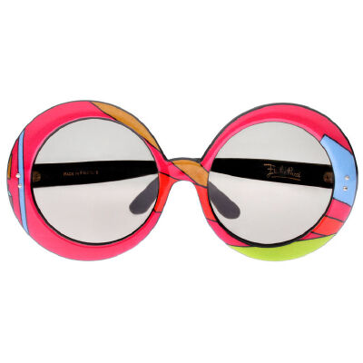 这个好美，1960年代的Emilio Pucci - Pair of 1960's Emilio Pucci Sunglasses 复古眼镜~~~<a class='shortlnk' href='/s/06f0aed05' target='_blank' title='http://fashion.1stdibs.com/avl_item_detail.php?…
