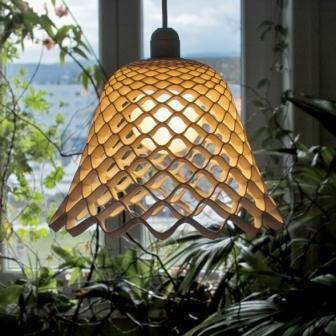 Fibonacci Lampshade - 木质灯，造型很不错<a class='shortlnk' href='/s/111d9dfe9' target='_blank' title='http://www.mollaspace.com/shop/lighting/fibonacci-lampshade.html'>http://duitang.com/s/111d9dfe9<…
