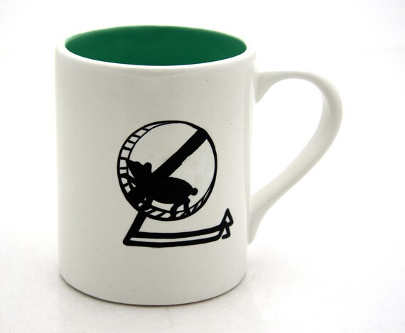 LennyMud手绘主题杯<a class='shortlnk' href='/s/01bc3ce76' target='_blank' title='http://www.etsy.com/listing/69004724/hamster-wheel-mug-great-for-the-office'>http://duitang.com/s/01bc3ce76</a>