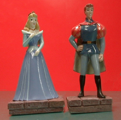 Aurora and Philip "Tiny Kingdom" Miniatures