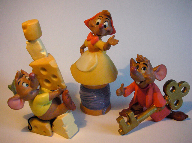 Cinderella's Mice Figurine Set
