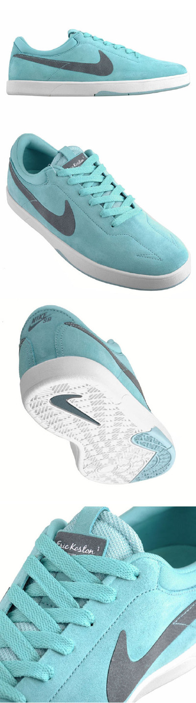 Tiffany配色简化复刻版，Nike SB Koston 1<a class='shortlnk' href='/s/0fdf09ef06b6fc4' target='_blank' title='http://www.kidulty.com/news/id/news/16854'>http://duitang.com/s/0fdf09ef06b6fc4</a>