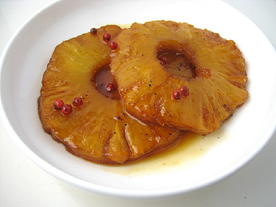 菠萝也可以这么吃哦~！» Roasted Pineapple with Pink Peppercorns img_7773