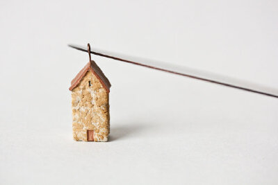 Necklace French Farmhouse by ARTISANIEeurope 小房子