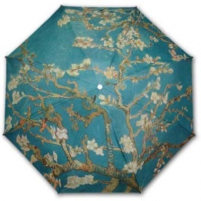 三折全自动雨伞：早春开放的杏花 ，淅淅沥沥的雨巷