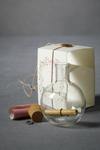 Message in a Bottle in the SHOP Décor Beach Décor at BHLDN Message in a Bottle