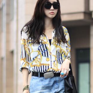 Bow/2011 S/S 很有年代图案的复古衬衫