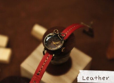steampunk retro fashion bracelet type watch RUBAN put by revolt70 steampunk retro fashion bracelet type watch RUBAN put on ribbon
