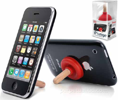 这个能让你家iphone立起来 - - iPLUNGE PHONE STAND IPLUNGE PHONE STAND