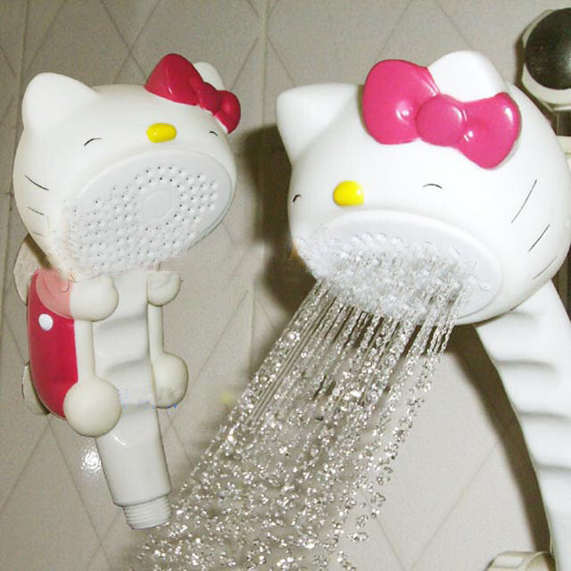 哈哈KITTY喷水~~ 淋浴 龙头 淋浴花洒 喷头 浴室用品 卫浴