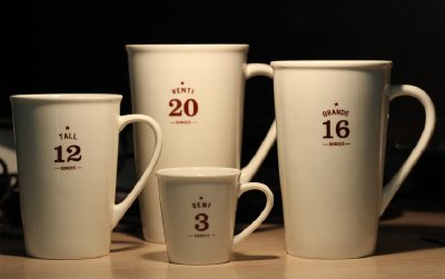 STARBUCKS原单 经典星巴克咖啡杯子 新骨瓷马克杯 创意水杯 套组