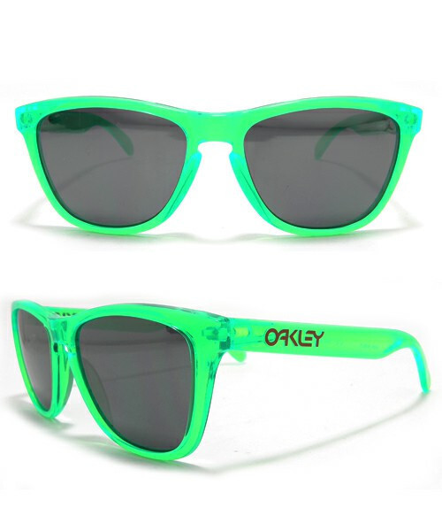 荧光绿 BEAMS OAKLEY / Frogskins アンチフリーズ