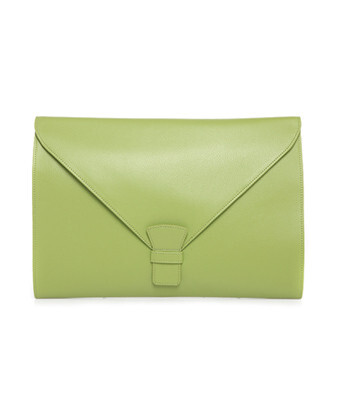 [Campo Marzio]DOCUMENT HOLDER 绿色手拿包