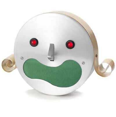 领个机器人回家 机器人金姆语音报时钟闹钟挂钟