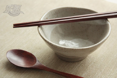 禅意东方 质朴瓷碗一个 米饭碗 酱料碗 咸菜碗