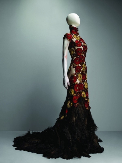 Alexander McQueen 2001年春夏 VOSS 系列之连衣裙