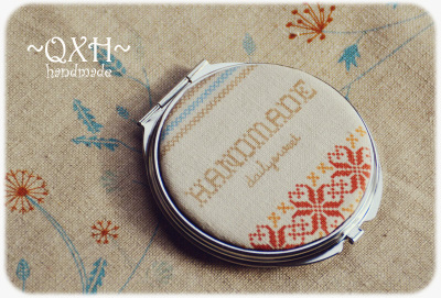 布艺化妆镜 如图所见 handmade