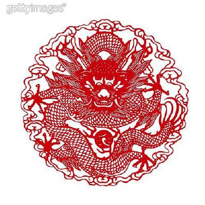 龙年剪纸