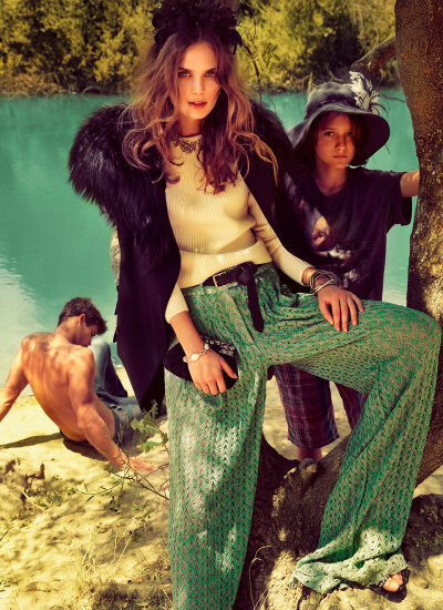 Vogue 西班牙版2012年1月刊 <夏日香气>