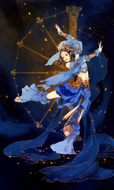 瞬间喜欢上伊吹五月的插画了