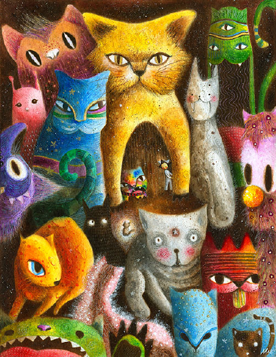 菲律宾插画家May Ann Licudine作品3..