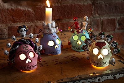Mexican Day of The Dead Skull Nightlight Covers