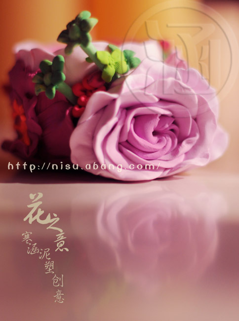 粘土花卉集合——蔷薇花（自己动手制作浪漫，粘土制作花卉，营造美丽生活。）