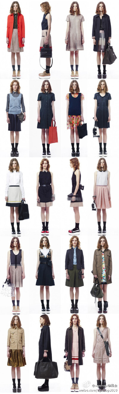 Jil Sander Navy 2012春季系列 一贯的的简洁硬朗