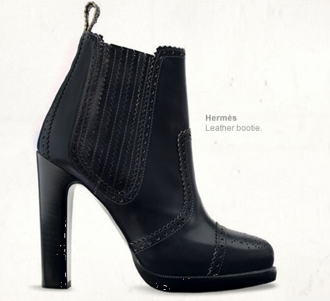 Hermes Leather bootie