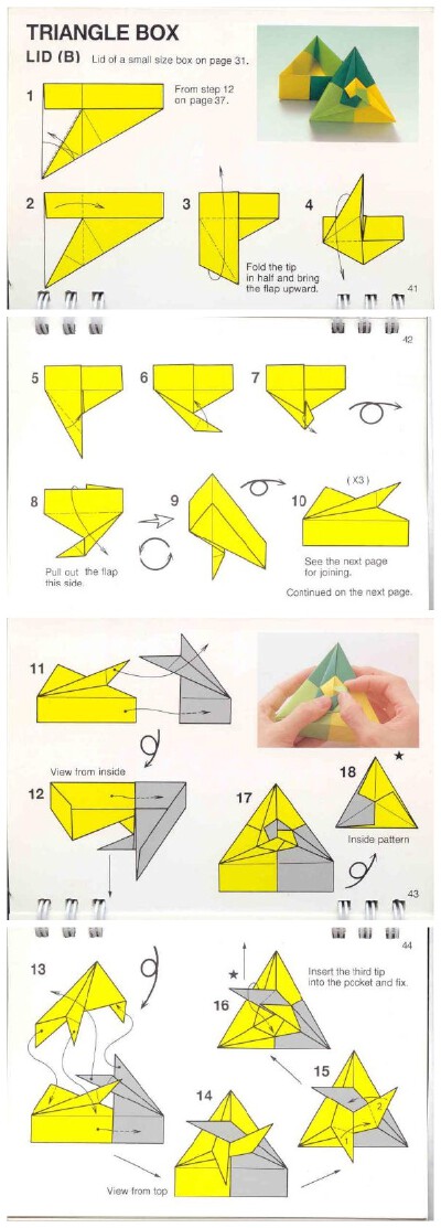 Triangle Box LID(B)