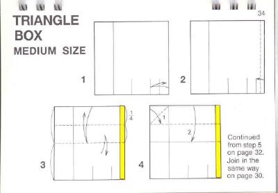 Triangle Box Medium Size
