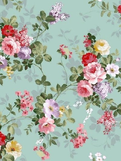 碎花背景图~~~