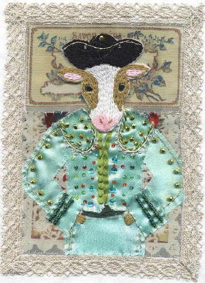 Kaori Shimazu十二宫刺繍 金牛座
