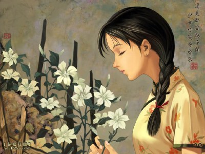 陈柏言作品《幽兰》
