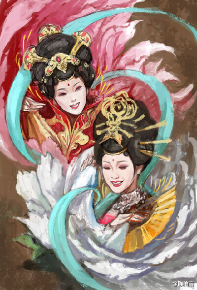 陈柏言作品 李玉刚 春晚扮相