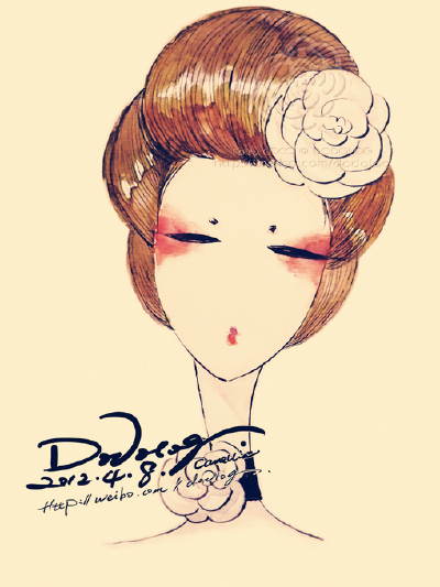 【控首饰】《COCO》Dodolog原创插画、水彩、手绘
