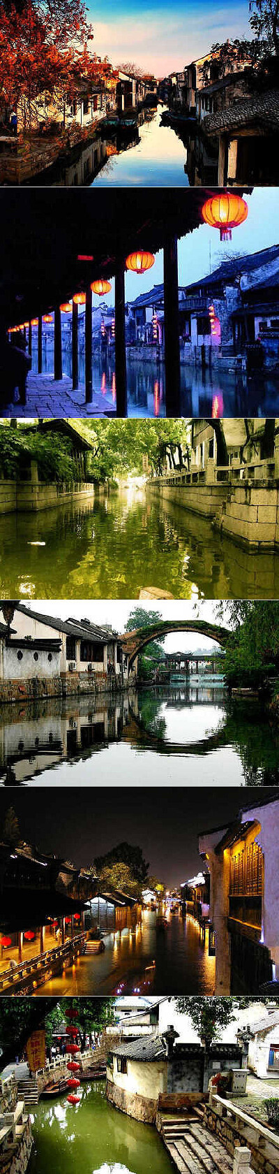 【梦里水乡.中国最美水乡】 周庄，是江南典型的小桥流水人家； 西塘，古镇中临河的街道都有廊棚，总长近千米； 同里，素有"东方威尼斯"之誉，具有浓厚的自然和人文气息； 南浔，在明清时代就是一个典型的…