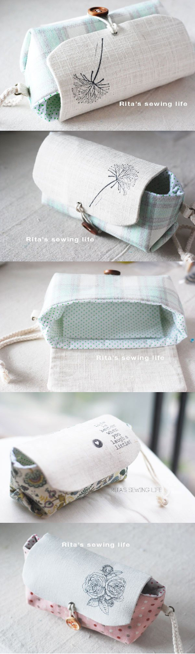 布艺眼镜袋 http://item.taobao.com/item.htm?id=10740611781