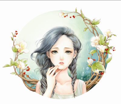 泪低垂~